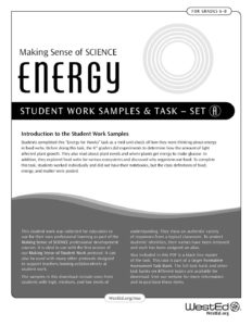 Energy for grades 6-8