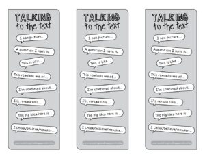 Talking to the Text Bookmark